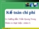 Kế toán chi phí