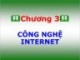 Bài giảng môn Tin học đại cương - Chương 3: Công nghệ Internet