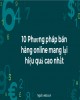 10 phương pháp bán hàng online mang lại hiệu quả cao nhất