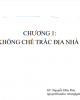 Bài giảng Lưới khống chế trắc địa: Chương 1 - GV. Nguyễn Hữu Đức