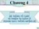 Bài giảng Bảo dưỡng và sữa chữa đường ô tô - Chương 4: Hệ thống tổ chức và nhiệm vụ quản lý ngành giao thông đường bộ