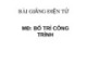 Bài giảng Bố trí công trình - Bài 7: Chuyển vị trí điểm thiết kế bằng phương pháp tọa độ cực