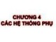 Bài giảng Điện thân xe: Chương 4 - Các hệ thống phụ