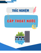 Trắc nghiệm môn Cấp thoát nước