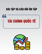 Bài tập và câu hỏi ôn tập môn Tài chính quốc tế