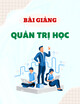 Bài giảng Quản trị học: Chương 4 - ThS. Võ Thị Ngọc Linh