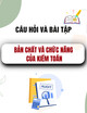 Câu hỏi và bài tập Bản chất và chức năng của kiểm toán