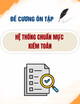 Đề cương ôn tập Hệ thống chuẩn mực kiểm toán