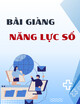 Bài giảng Năng lực số: Chương 5 - Phát triển kỹ năng số