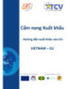 Cẩm nang Xuất khẩu - Hướng dẫn xuất khẩu vào EU